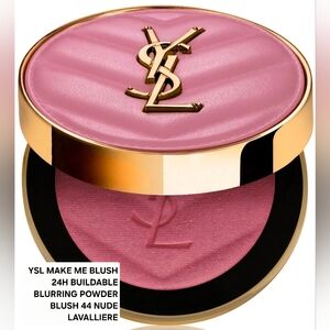 YSL MAKE ME BLUSH 24H BUILDABLE BLURRING POWDER BLUSH 44 NUDE LAVALLIERE . BNIB